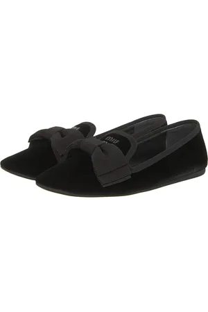 Miu Miu Loafer - Pantofole Velluto - Gr. 37 (EU) - in - für Damen