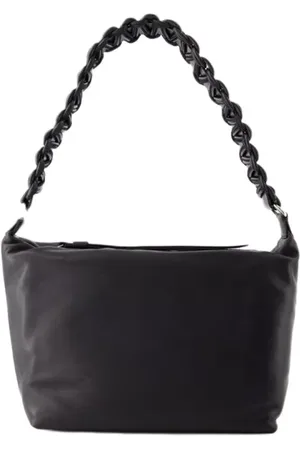 KARA Shopper - Hobo Lattice Xl Bag - Leather - Black - Gr. unisize - in - für Damen