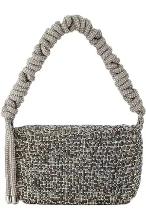 KARA Shopper - Crystal Mesh Bag - Polyester - Black Pixel - Gr. unisize - in - für Damen