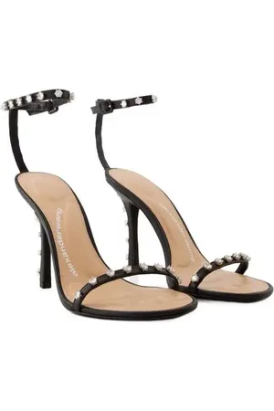 Alexander Wang Sandalen - Nicki 105 Heeled Sandals - Leather - Black - Gr. 41 (EU) - in - für Damen