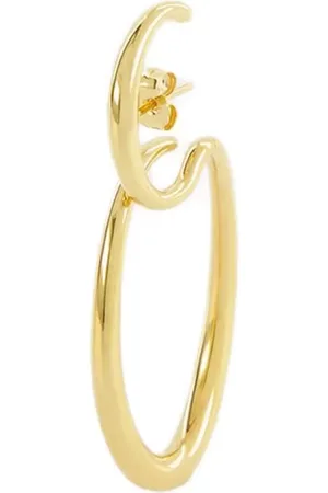 CHARLOTTE CHESNAIS Ohrringe - Bo Delta Earring - Silver/18K Plated - Gr. unisize - in - für Damen