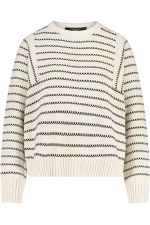 Max Mara Pullover Natura im Streifen-Look 47702382641498 - Größe L