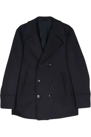 ELEVENTY Double-Breasted Coat - Größe 54