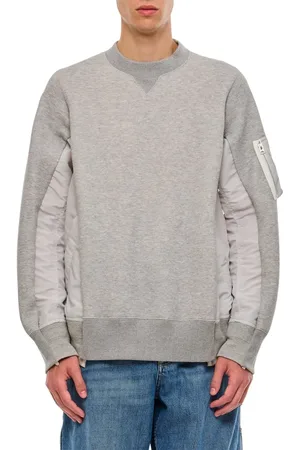 SACAI Sponge Sweat X Nylon Twill Pullover - Größe 1