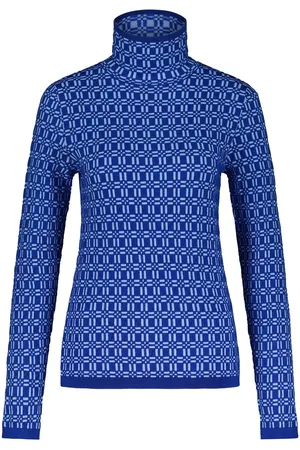 Marni Langarmshirt im 3D-Jacquard aus Schurwoll-Mix 4770 - Größe 34