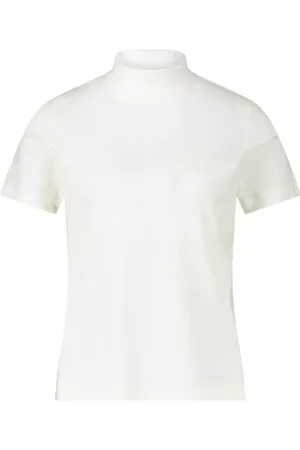 A.P.C. T-Shirt Caroll mit Kragen & Logo - Größe M