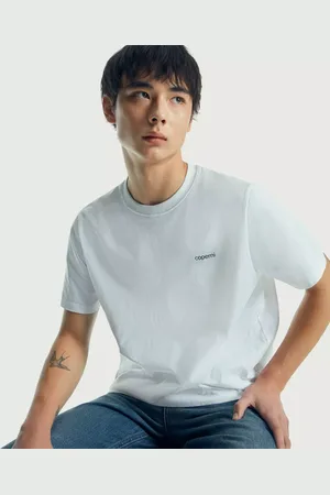 COPERNI Weißes Logoshirt - Größe L