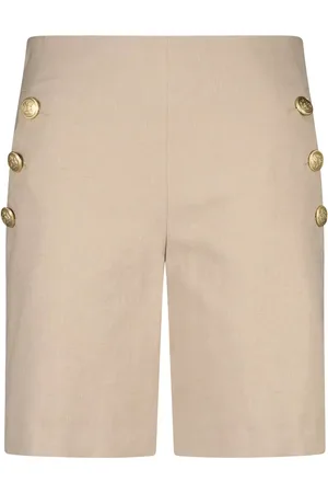 SEDUCTIVE Bermudashorts mit Knopf-Details 47702409314650 - Größe 34