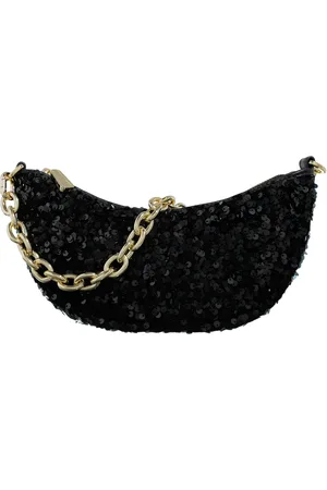 Abro+ Pochettes - Schultertasche Moon/ Black/Gold - Gr. unisize - in - für Damen