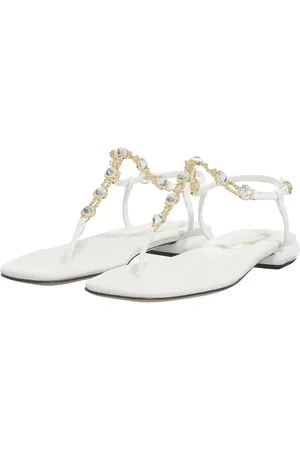 Miu Miu Sandalen - Sandals With Strass - Gr. 37 (EU) - in - für Damen