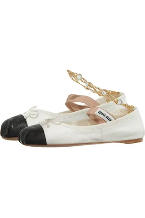 Miu Miu Loafer - Ballet Flat With Anklet - Gr. 37 (EU) - in - für Damen