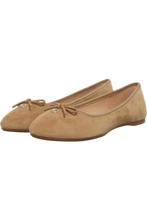 Coach Slipper & Pantoletten - Abigail Suede Ballet Flat - Gr. 36,5 (EU) - in - für Damen