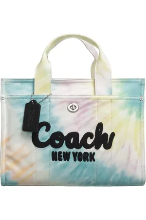 Coach Totes & Shopper - Rainbow Tie-Dye Cargo Tote - Gr. unisize - in - für Damen