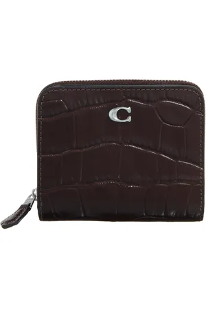 Coach Portemonnaie - Embossed Croc Billfold Wallet - Gr. unisize - in - für Damen