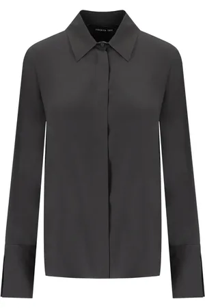 FEDERICA TOSI Dark Grey Shirt - Größe 40