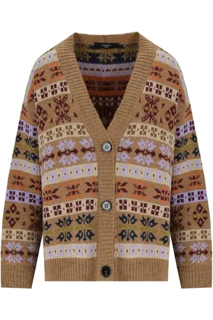 Max Mara Eccelso Nocciola Cardigan - Größe M
