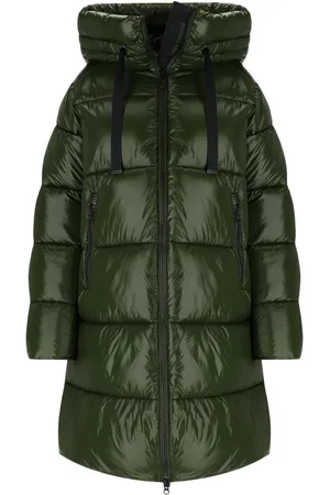 save the duck Isabel Green Hooded Padded Coat - Größe S