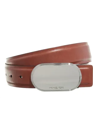 Michael Kors Gürtel - 42Mm Leather Belt With Plaque - Gr. S - in - für Damen