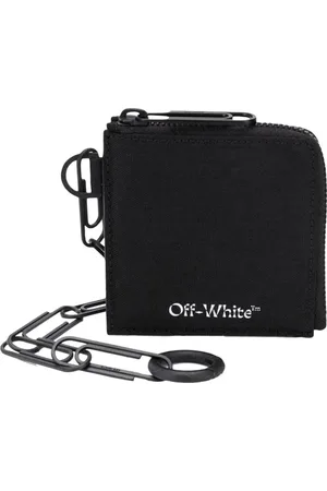 OFF-WHITE Portemonnaie - Logo Zip Chain Wallet - Gr. unisize - in - für Damen