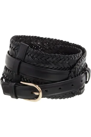 Michael Kors Gürtel - 85Mm Braided Waist Belt Set - Gr. L - in - für Damen