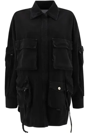The Attico Fern Denim Jacket - Größe 38