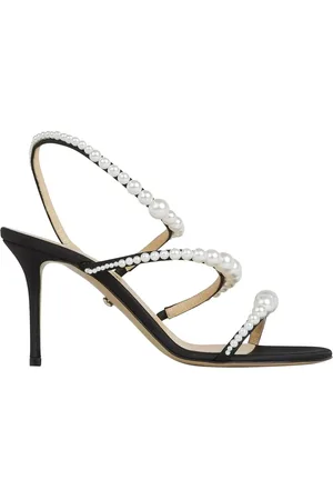 Mach & Mach Hohe Schuhe - Pearl Heel Sandals - Gr. 37,5 (EU) - in - für Damen