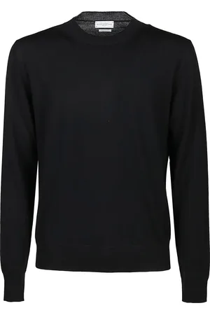 BALLANTYNE Plain Sweater Black - Größe 56