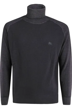Etro Turtleneck Sweater Grey - Größe M