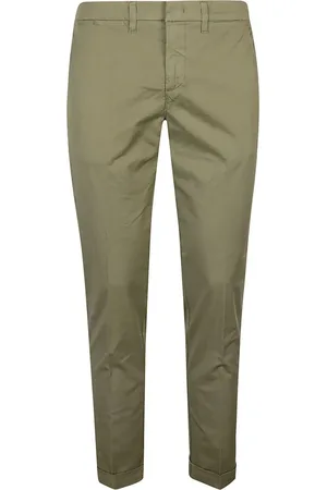 FAY Capri Classic Pant Green - Größe 33