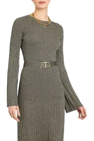 Twin-Set Sweaters Taupeoro - Größe XS