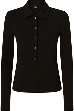 Pinko T-Shirts And Polos Nero Limousine - Größe L