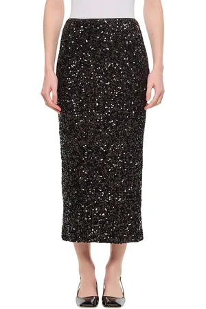 ROTATE Sequin Midi Pencil Skirt - Größe 36