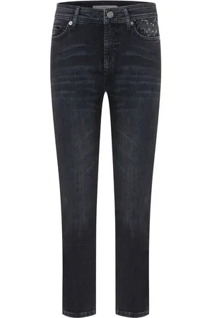 Cambio Cropped Straight Legs Jeans Piper - Größe 34/29