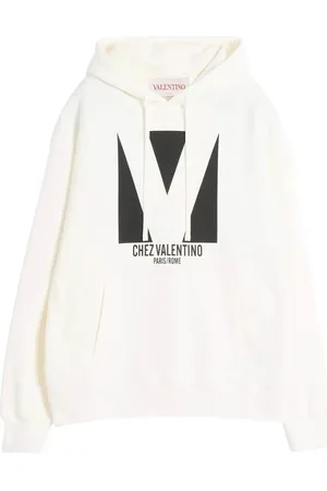 VALENTINO Cotton Hooded Sweatshirt - Größe L