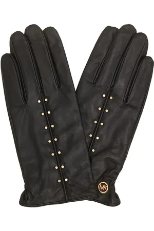 Michael Kors Handschuhe - Leather Astor Glove - Gr. L - in - für Damen