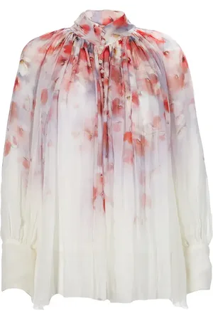 ZIMMERMANN Crush Smock Bluse - Größe 3
