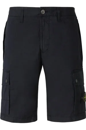 Stone Island Logo Cargo Bermuda Shorts - Größe 28