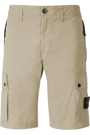 Stone Island Logo Cargo Bermuda Shorts - Größe 33