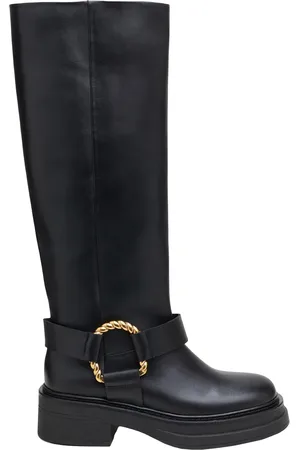 Dorothee Schumacher Stiefel - CHICK SOPHISTICATION COMBAT - Gr. 39 (EU) - in - für Damen