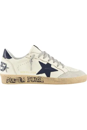 Golden Goose Low-Top Sneaker - Sneaker Ball Star im Used Look - Gr. 45 (EU) - in - für Damen