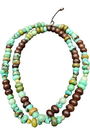 CATHERINE MICHIELS Halskette - Collier sautoir long turquoise - Gr. unisize - in Mehrfarbig - für Damen