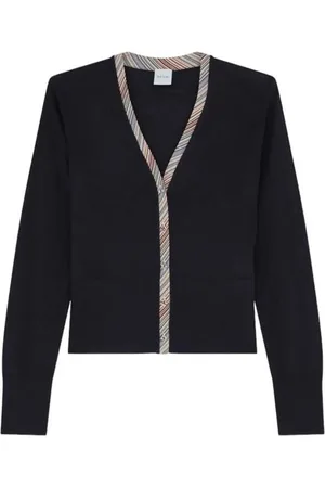 Paul Smith Cardigan Navy ganse et boutons Bayadu00E8re W1R 4 - Größe L
