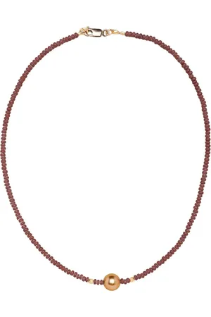CATHERINE MICHIELS Halskette - Collier Ras du cou perle japonaise chocolat perles - Gr. unisize - in Mehrfarbig - für Damen