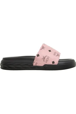 MCM Slipper & Pantoletten - W Col Vst Slide Pz - Gr. 36 (EU) - in Gold - für Damen