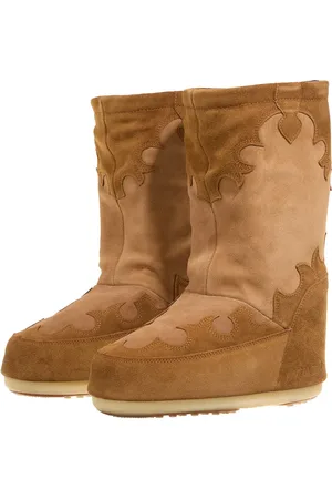 Moon Boot Slipper & Pantoletten - Mb Icon Suede Embroi - Gr. 39_41 - in - für Damen