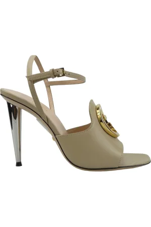 Gucci Sandalen - Sandalo con tacco Blondie - Gr. 35 (EU) - in - für Damen
