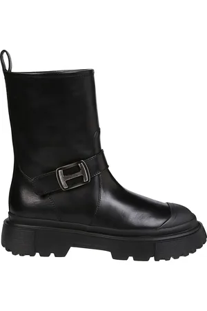 Hogan Stiefel - H619 Biker Boots Black - Gr. 36,5 (EU) - in - für Damen