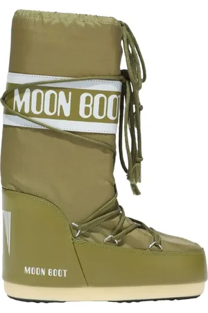 Moon Boot Stiefel & Boots - Moon Boot Mb Icon Nylon Boots Khaki 80d1400440 - Gr. 39_41 - in - für Damen