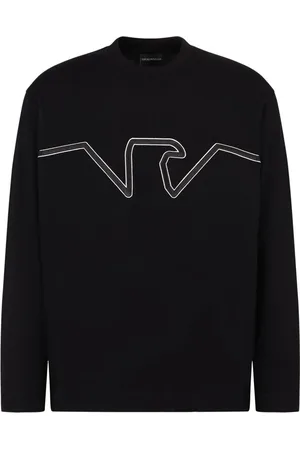 Emporio Armani Sweaters Black Eagle - Größe L