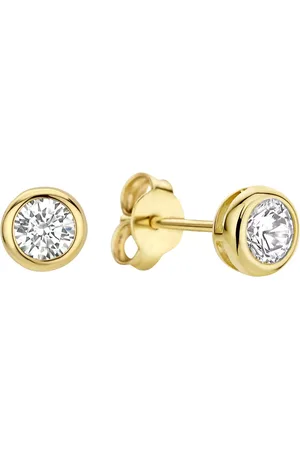 BELORO Ohrringe - Monte Napoleone Lucilla 9 karat ear studs with zir - Gr. unisize - in - für Damen